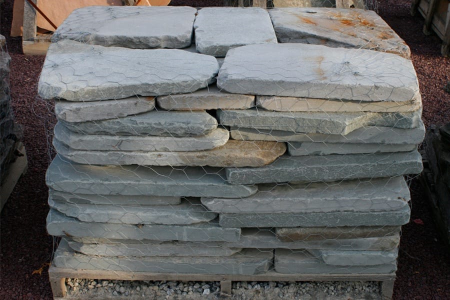 Tumbled Bluestone Irregular Walkway Patio Stone Wicki Stone