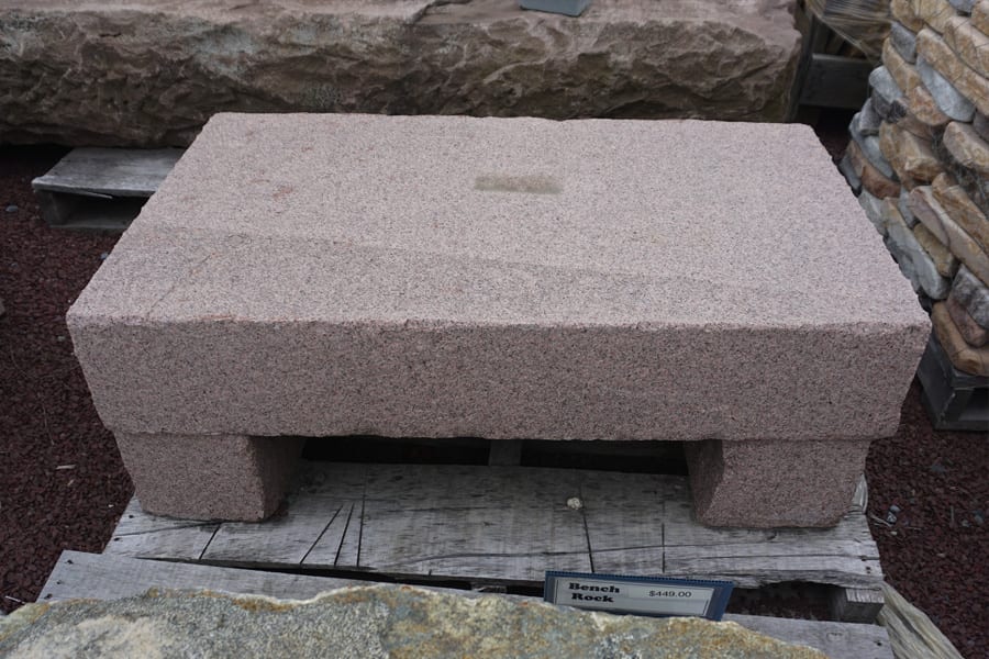 A different exAmple of a stone bench from Wicki Stone
