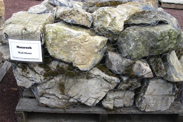 Thompson Building Materials  Moss Rock Large Boulders - Thompson