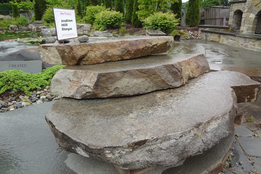 Indian Hill Natural Stone Steps - A Wicki Stone Specialty ...
