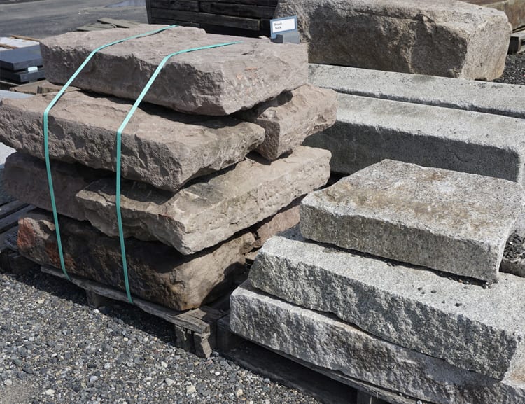 Reclaimed Stone Steps