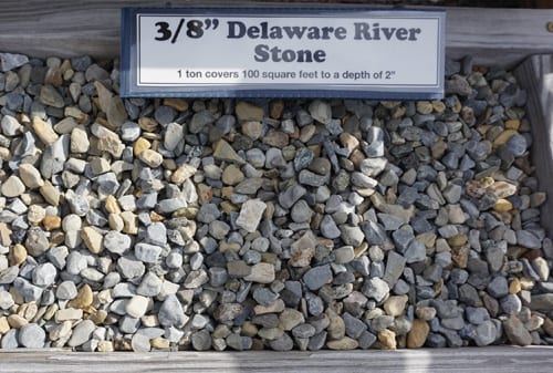 1 - 3 Delaware River Stone - sold per ton — Timothy's Center for Gardening