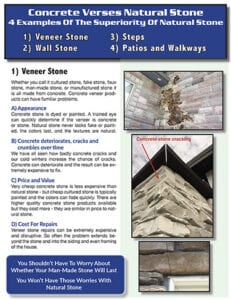 PDF download of natural stone compared to concrete