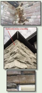 Pictures Of Concrete Veneer Stone Problems