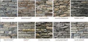 RStone Domestic Thin Venner Building Stone Choices