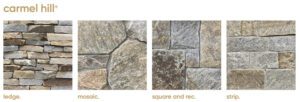 A picture of RStone's Carmel Hill thin veneer building stone that we stock