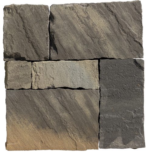 Mountain Gray Flats - thin veneer building stone
