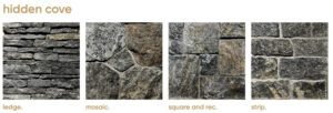 Aa picture of Hidden Cove thin veneer building stone from RStone
