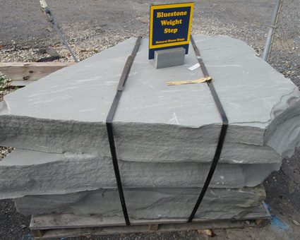 Completely natural bluestone steps - are sold by weight