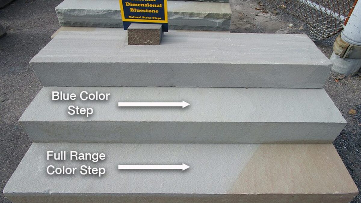 Bluestone Full Color Steps - ORIJIN STONE