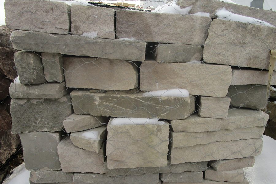 Picture of our Pallet Of Limestone Wall Stone