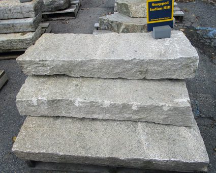 A picture of our snapped indian hill stone steps