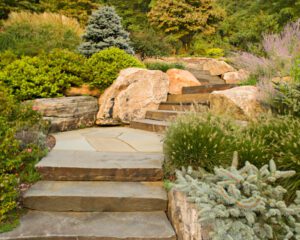 Outdoor Stone Steps NJ, PA, NY: Step Stones For Stairs & Patios