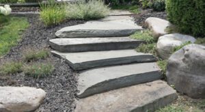 Picture of natural stone steps for sale in NJ