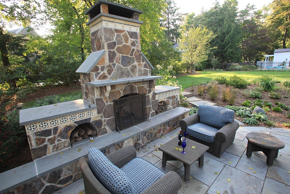 Sample-Outdoor-Fireplace-With-Natural-Stone-Picture - Wicki Wholesale ...