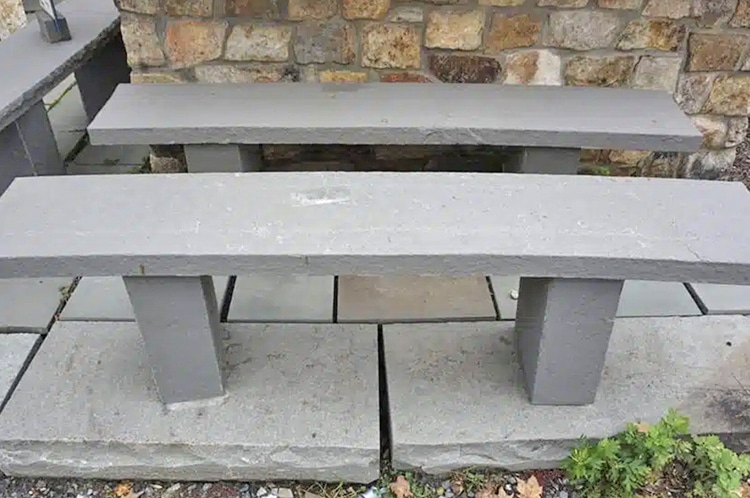 Fabricated-Stone-Bench-Example