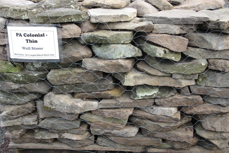 Example of PA's Colonial Wall Stone