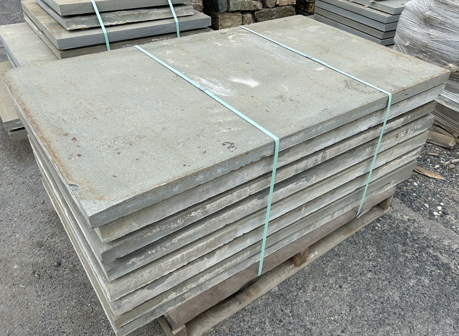 Large bluestone reclaimed slabs