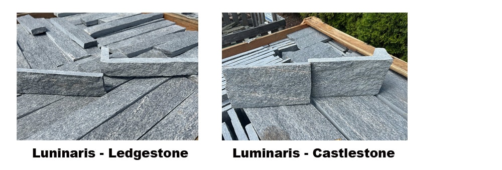 Luminaris - A gray thin veneer building stone - new and different