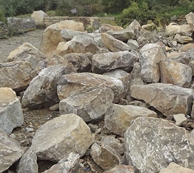 A PICTURE OF OUR INDIAN HILL BOULDERS