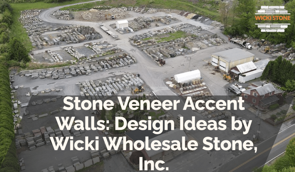 Stone Veneer Accent Walls: Design Ideas by Wicki Wholesale Stone, Inc.