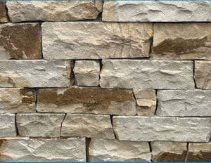 colorful canyon ledge stone thin veneer stone at Wicki Stone