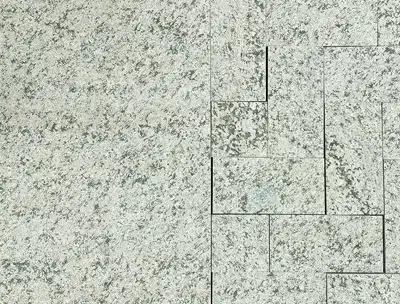 a picture of our green granite steps quarried from the adirondack mountains of NY and showing their green tint.